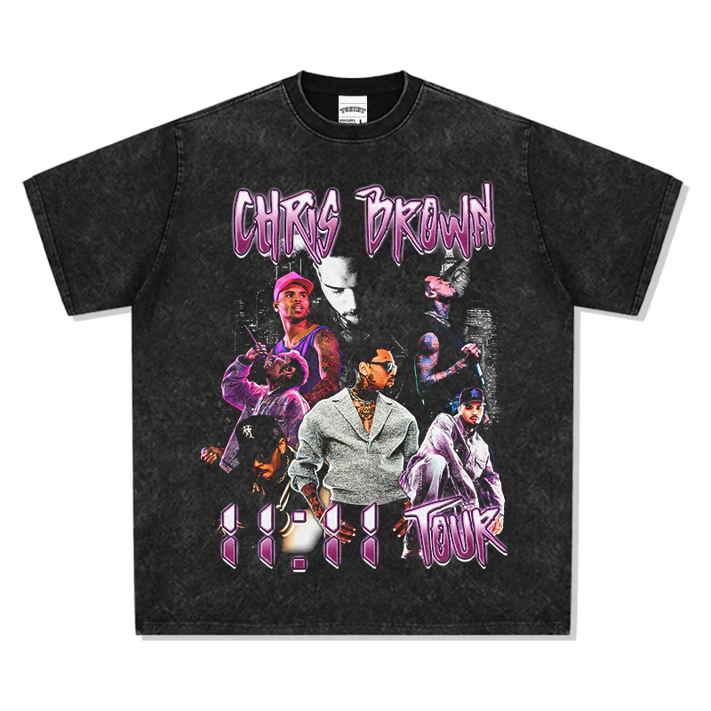 11:11 TOUR By chris brown TEE - Image 3