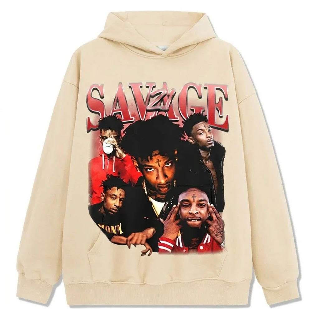 21 SAVAGE HOODIE 2024 - Image 3