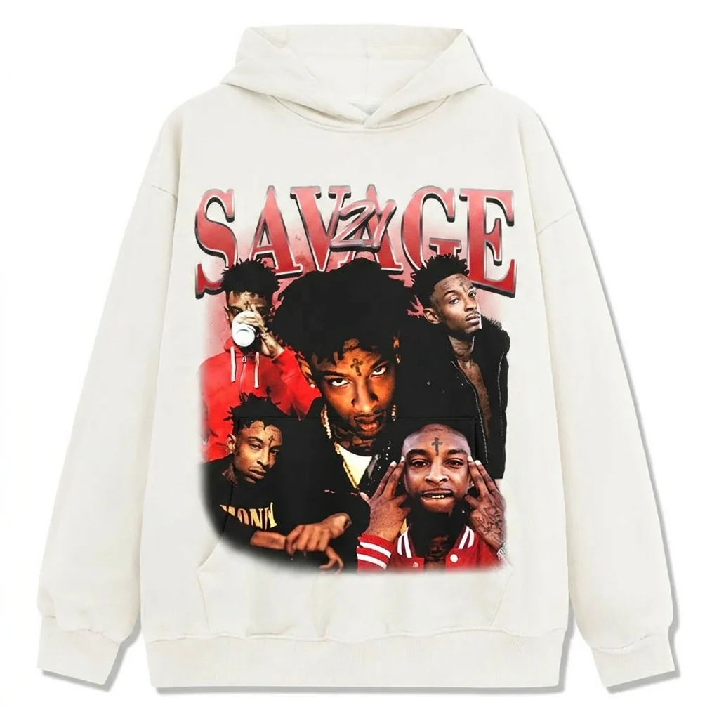 21 SAVAGE HOODIE 2024 - Image 4