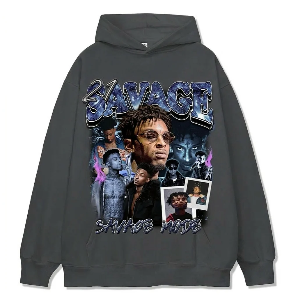 21 SAVAGE HOODIE 2024 - Image 9