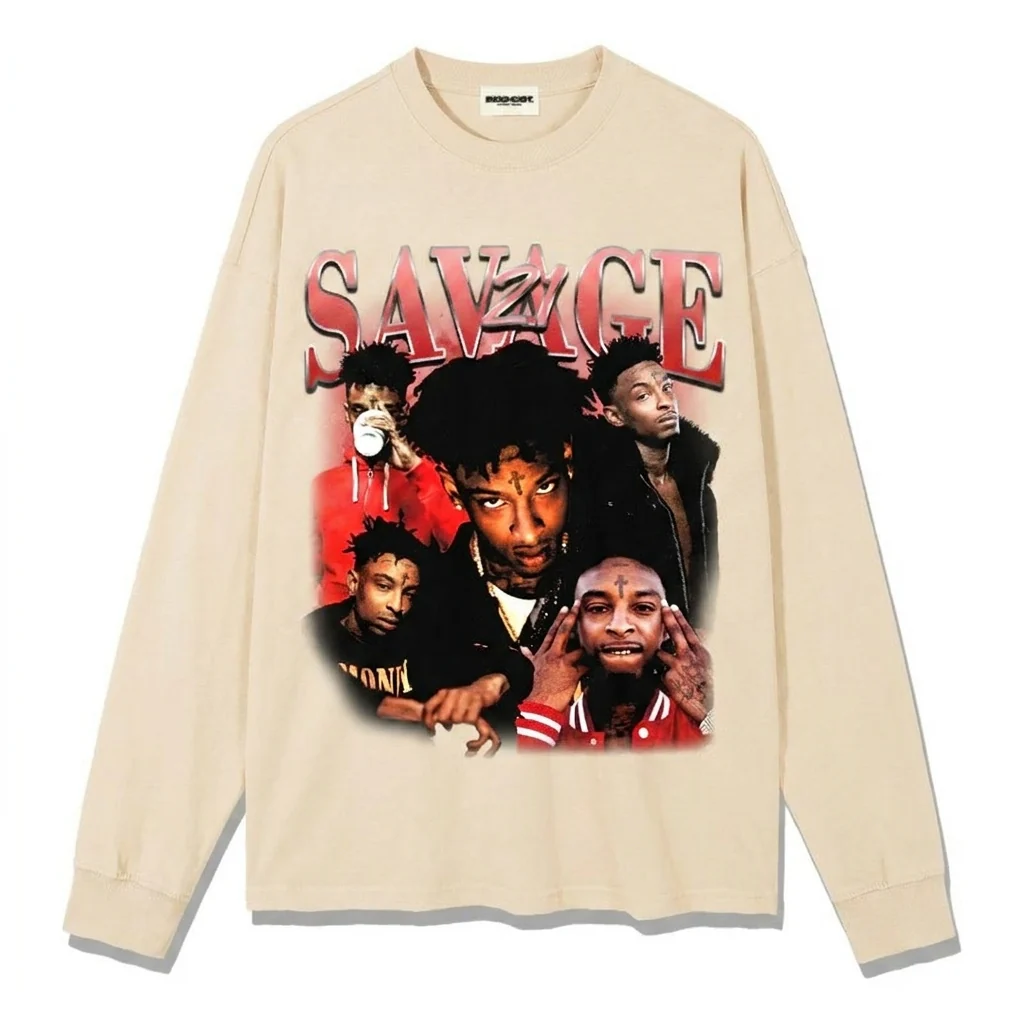 21 SAVAGE Sweatshirt 2024 - Image 3