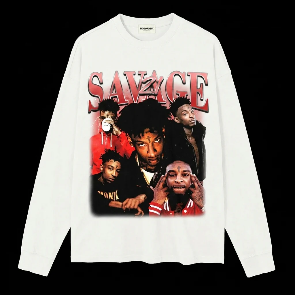 21 SAVAGE Sweatshirt 2024 - Image 4