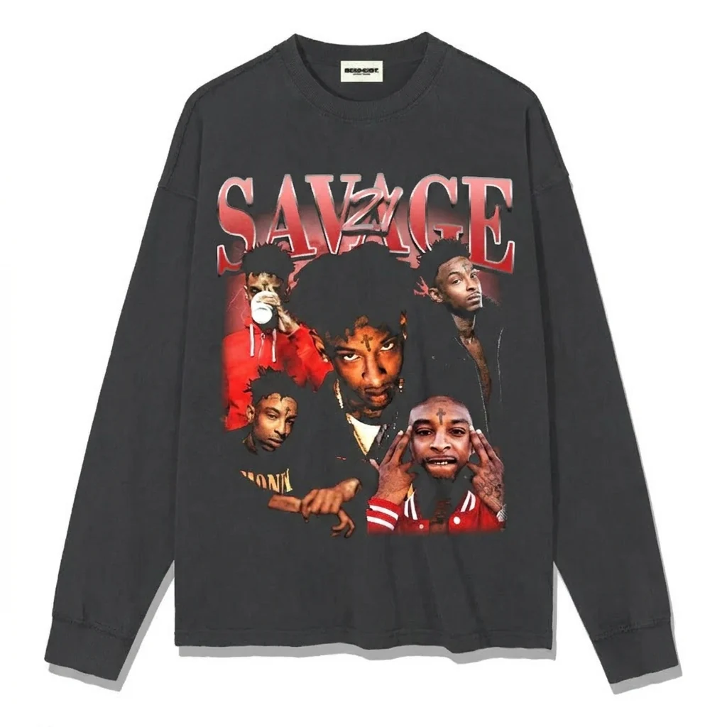 21 SAVAGE Sweatshirt 2024 - Image 5