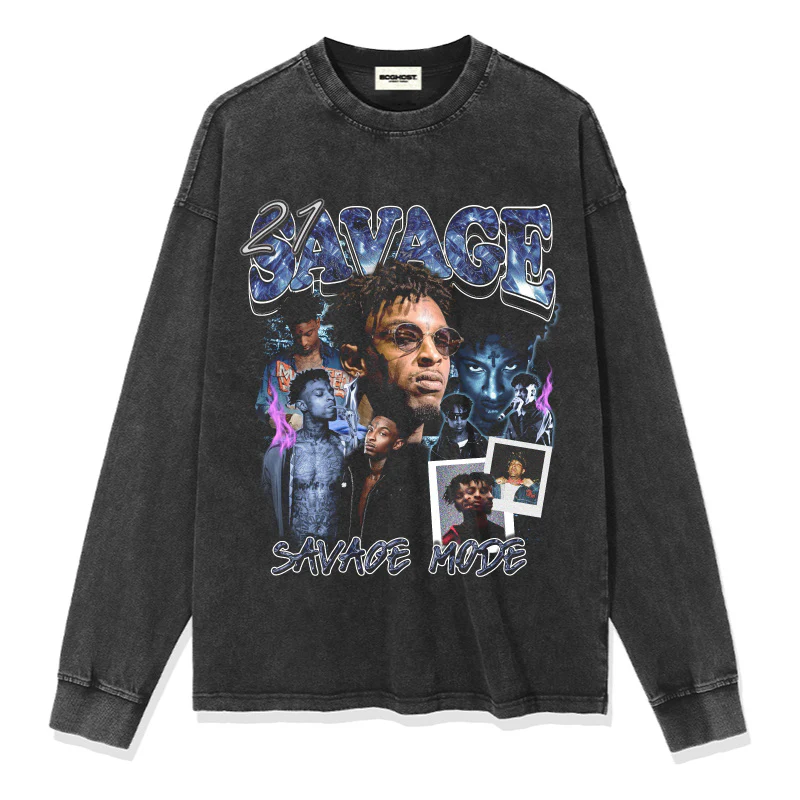 21 SAVAGE Sweatshirt 2024 - Image 3