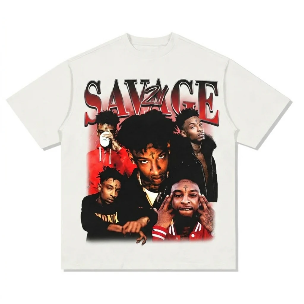 21 SAVAGE TEE 2024 - Image 5