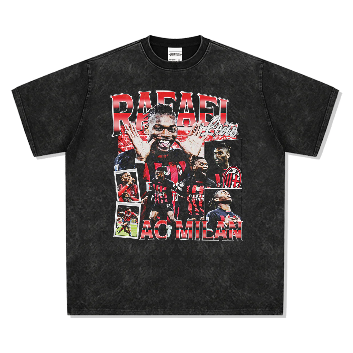Ac Milan By Rafael Leão Tee - Image 4