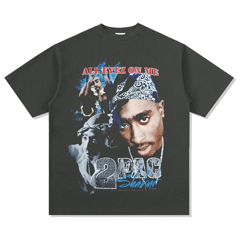 All Eyez On Me By Tupac Shakur TEE - Image 2