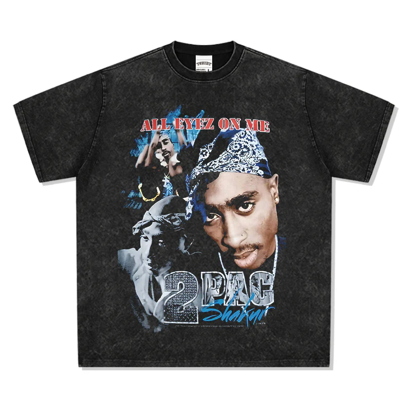 All Eyez On Me By Tupac Shakur TEE - Image 3