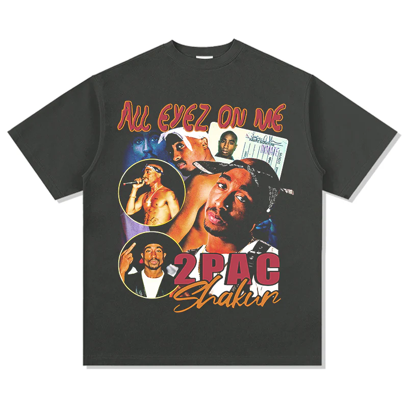 All Eyez On Me By Tupac Shakur Tee - Image 2
