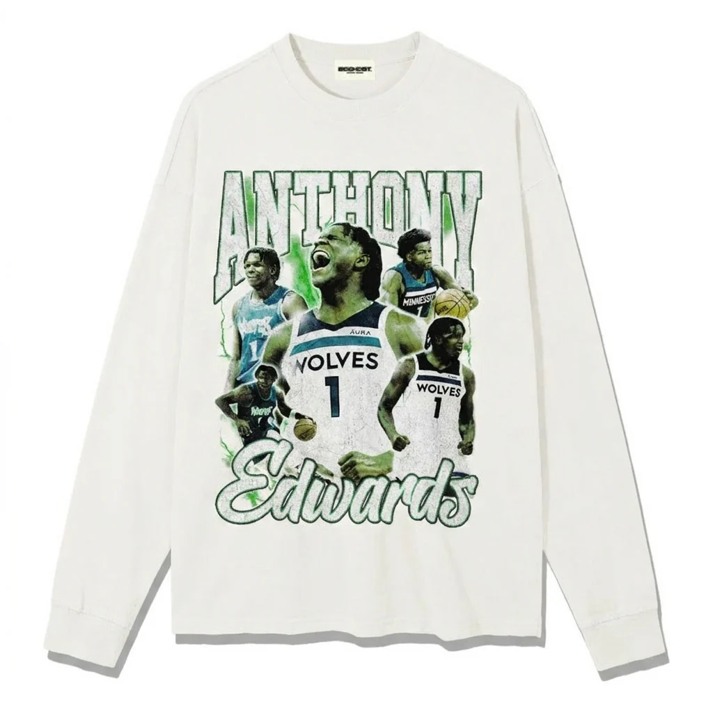 Anthony Edwards Sweatshirt NBA 2024 - Image 4