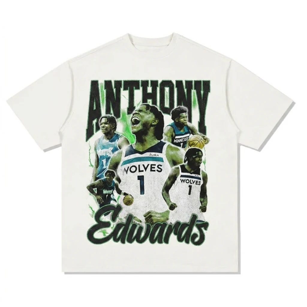 Anthony Edwards NBA TEE 2024 - Image 5
