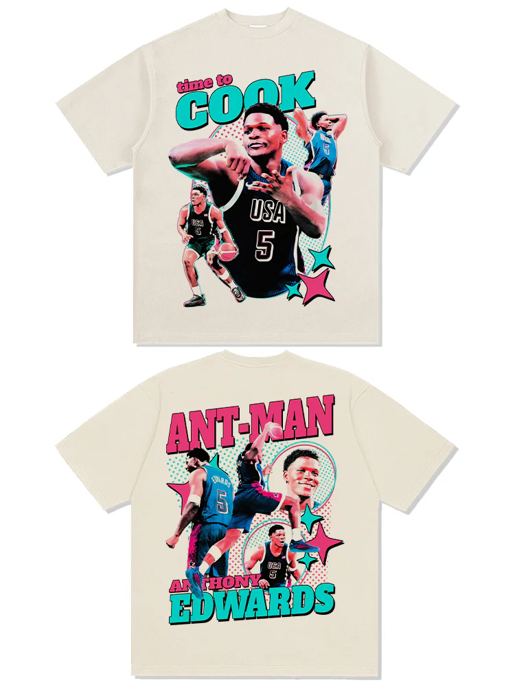Anthony Edwards Tee NBA 2024 - Image 3