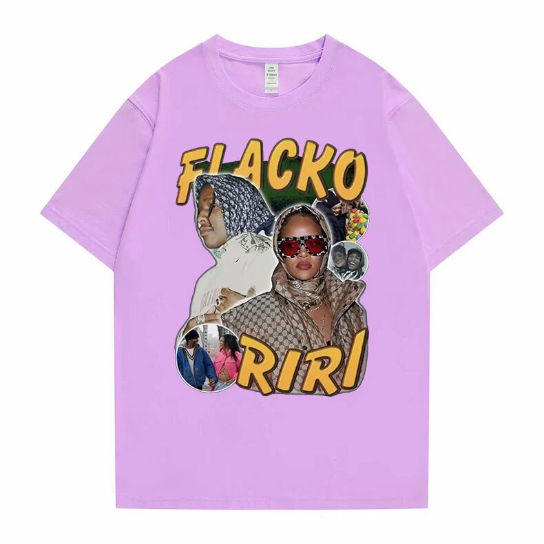 Asap Rocky Fiacko Riri Graphic Print T shirt Vintage  Unisex - Image 13