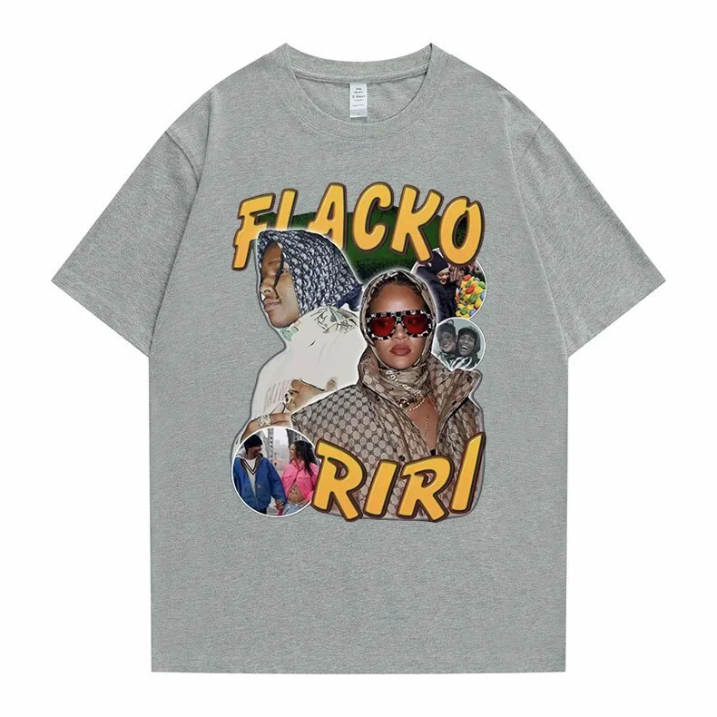 Asap Rocky Fiacko Riri Graphic Print T shirt Vintage  Unisex - Image 6