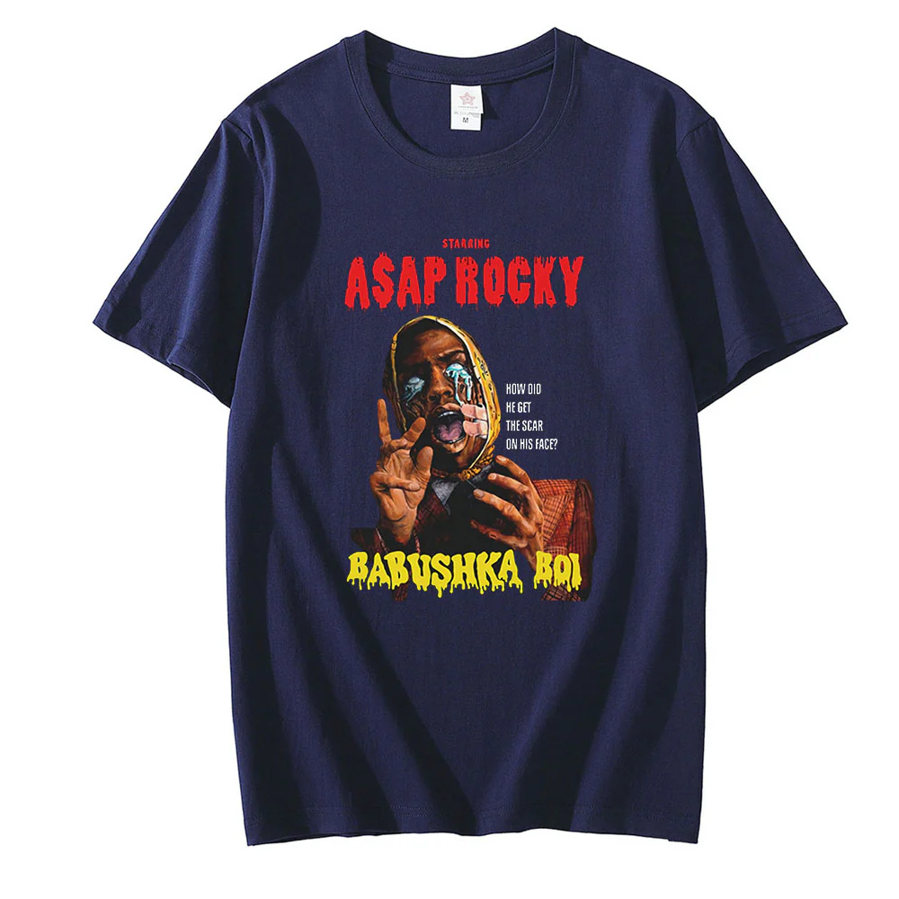 Asap Rocky Graphic Printed T shirt Oversized Unisex - Image 15