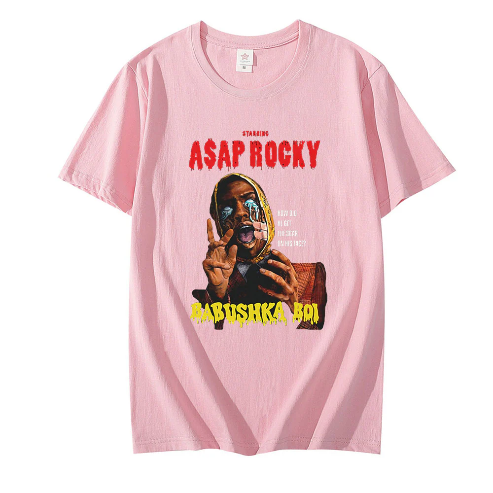 Asap Rocky Graphic Printed T shirt Oversized Unisex - Image 5