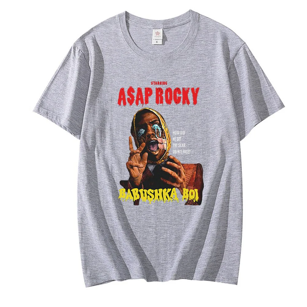 Asap Rocky Graphic Printed T shirt Oversized Unisex - Image 6