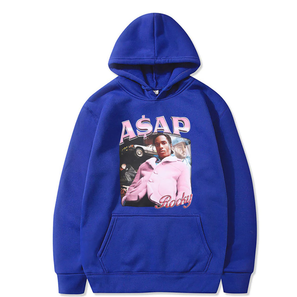 Asap Rocky Hoodies Vintage Pullover - Image 14