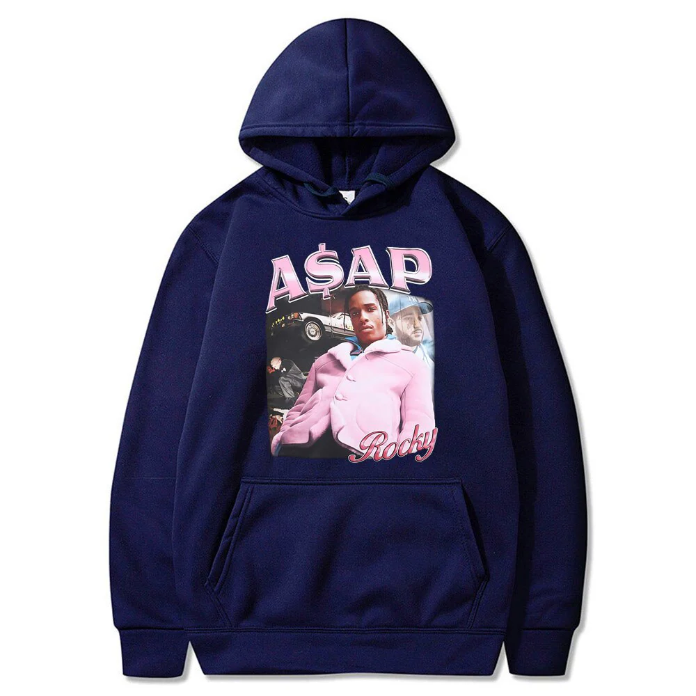 Asap Rocky Hoodies Vintage Pullover - Image 15
