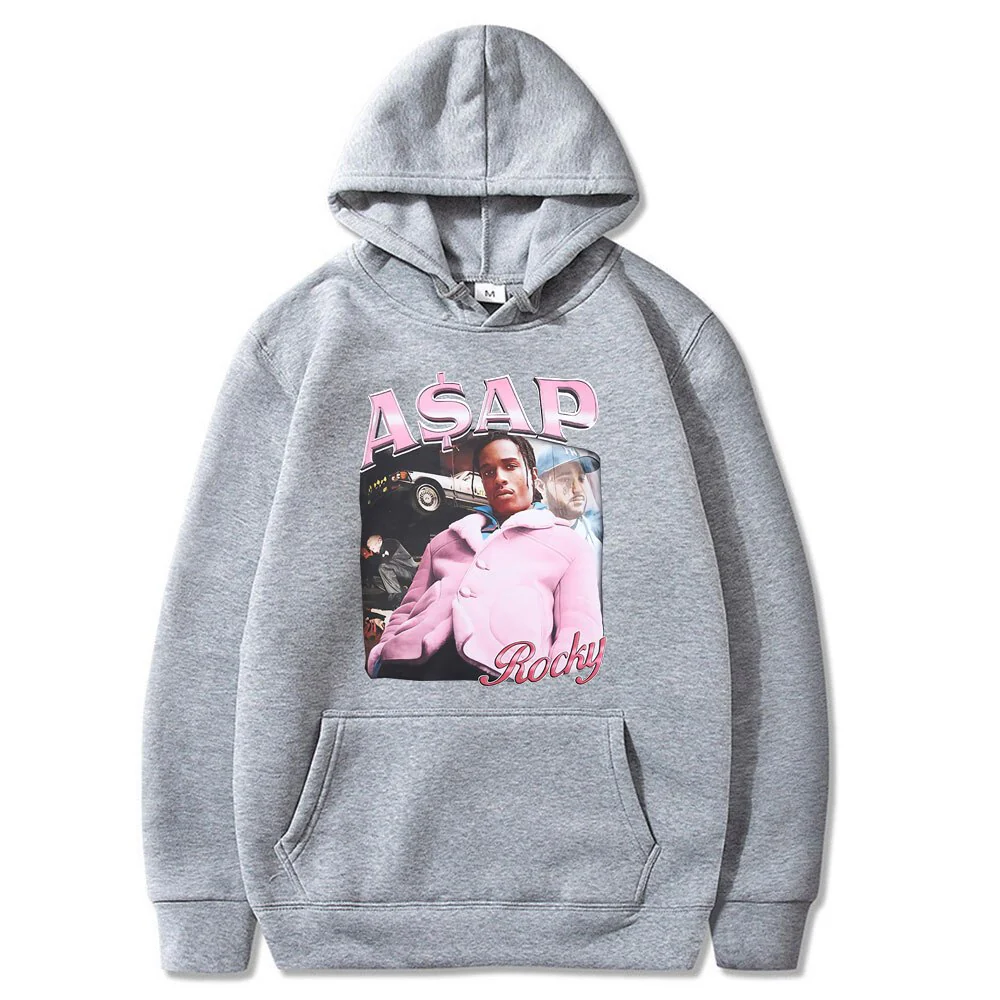 Asap Rocky Hoodies Vintage Pullover - Image 9
