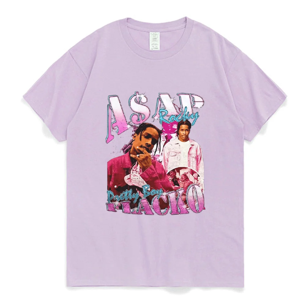 Asap Rocky T Shirt Fashion Streetwear Vintage Punk Hip Hop - Image 6