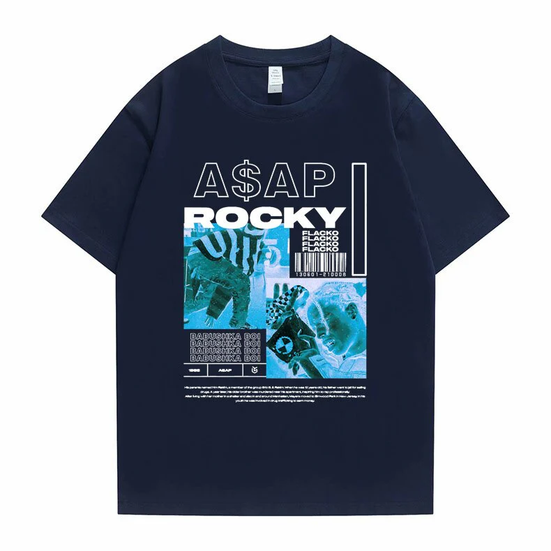 Asap Rocky  T shirt Oversized Streetwear Unisex - Image 16