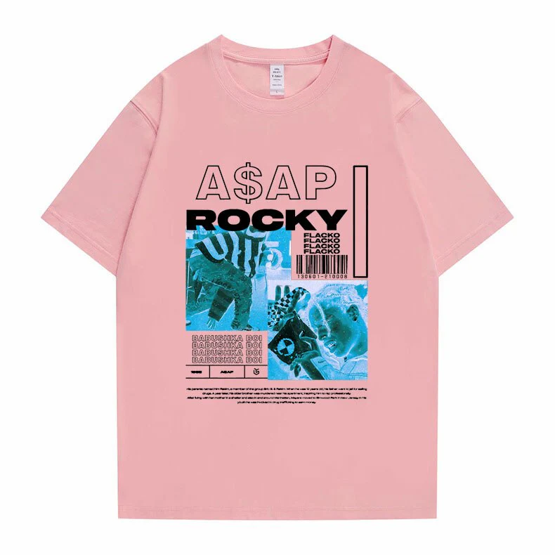 Asap Rocky  T shirt Oversized Streetwear Unisex - Image 17
