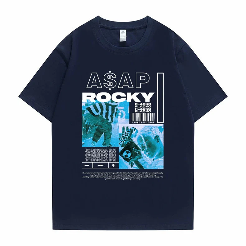 Asap Rocky  T shirt Oversized Streetwear Unisex - Image 3