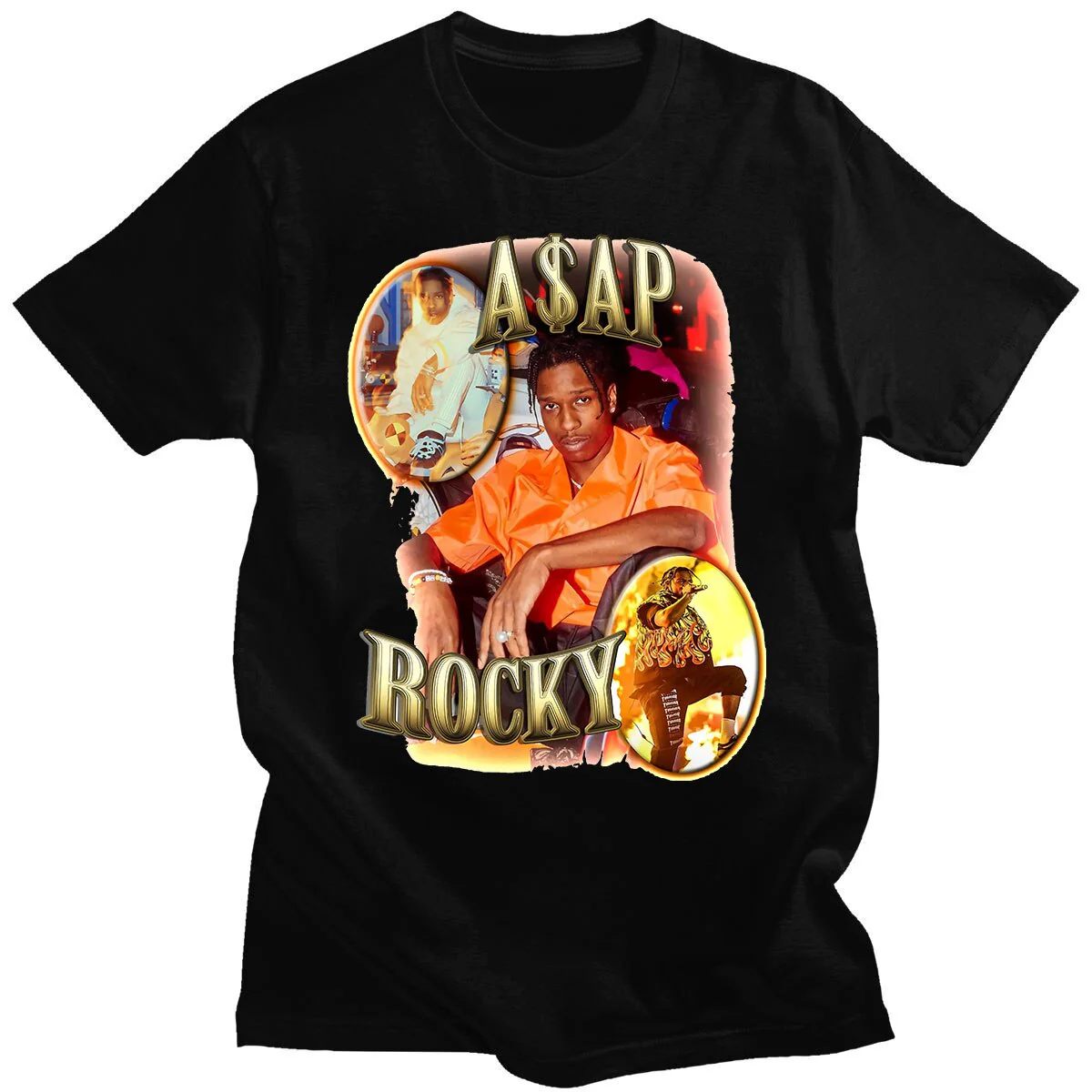 ASAP Rocky T shirt Streetwear Camisetas Hombre - Image 3