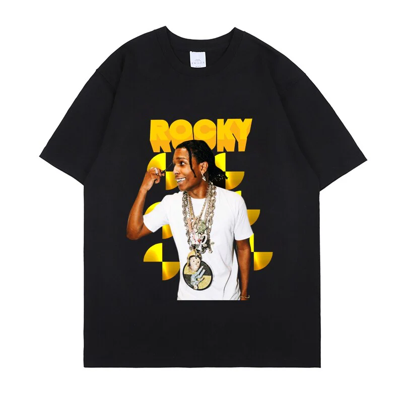 ASAP Rocky T shirt Streetwear Camisetas Hombre - Image 5