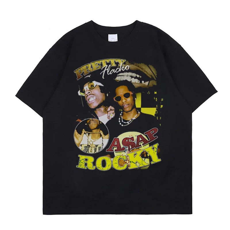 ASAP Rocky T shirt Streetwear Camisetas Hombre - Image 6