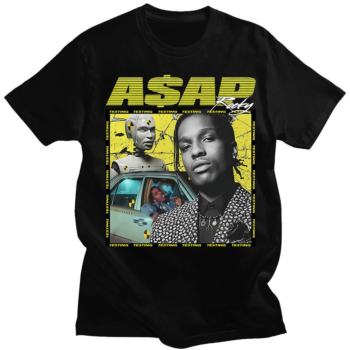 ASAP Rocky T shirt Streetwear Camisetas Hombre - Image 8