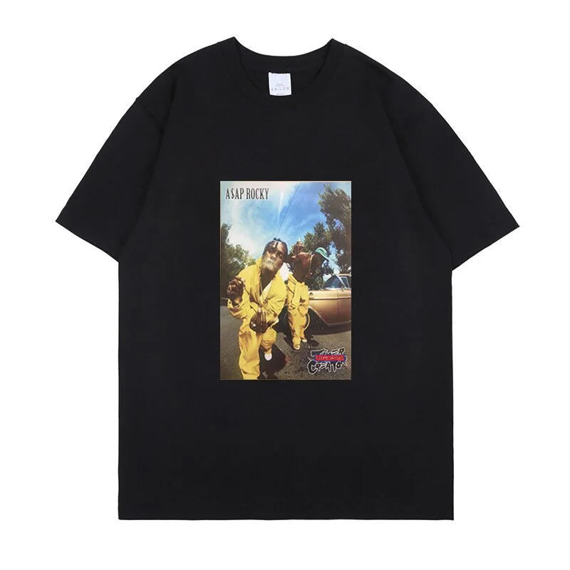 ASAP Rocky T shirt Streetwear Camisetas Hombre - Image 9