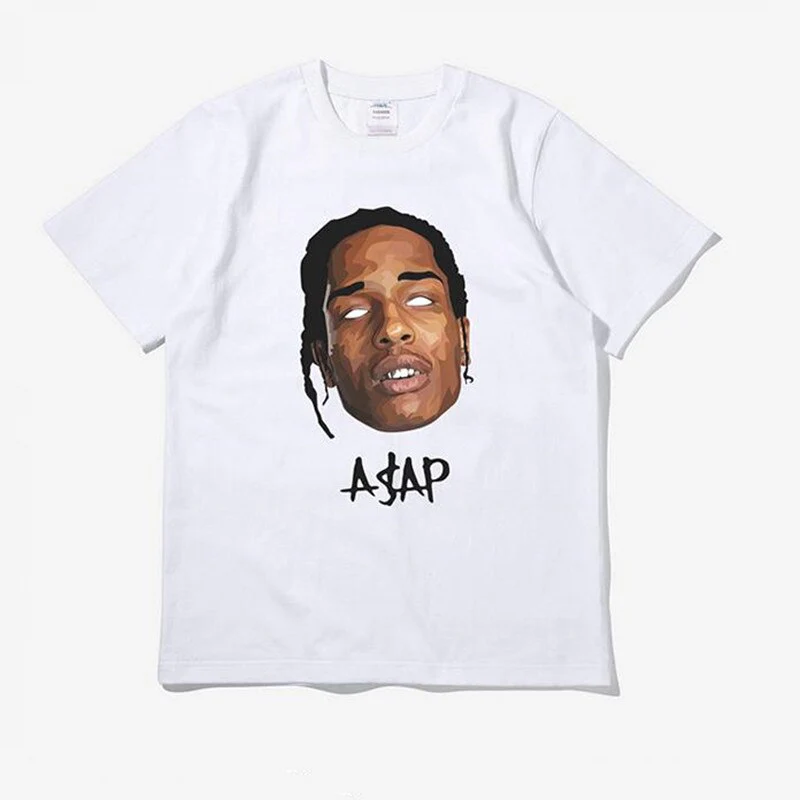 ASAP Rocky T shirts Loose Casualwear - Image 3