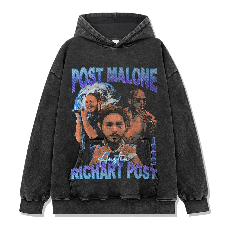 Austin Richard Post By Post Malone Hoodie - Image 2