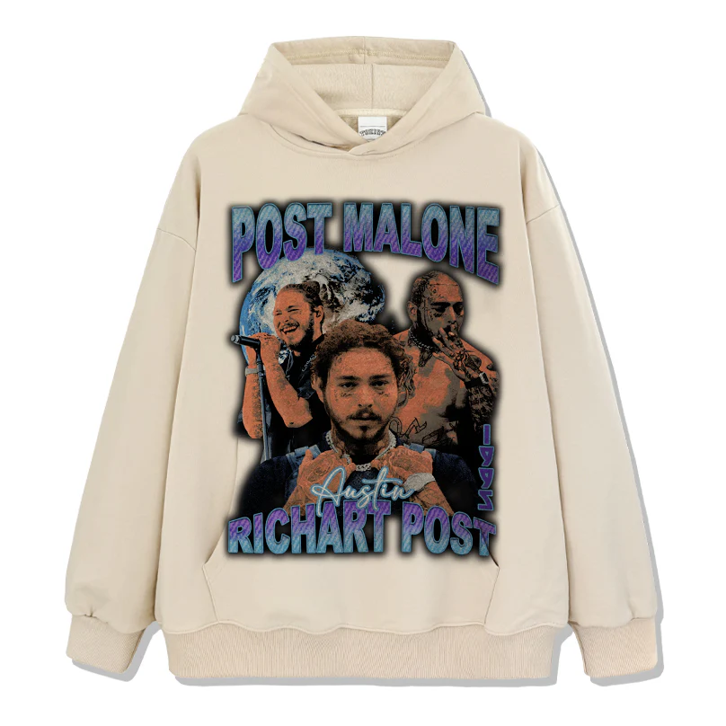 Austin Richard Post By Post Malone Hoodie - Image 4