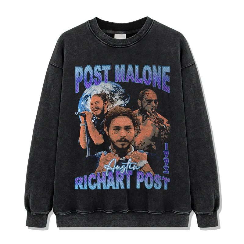 Austin Richard Post By Post Malone Sweatshirt - Image 2