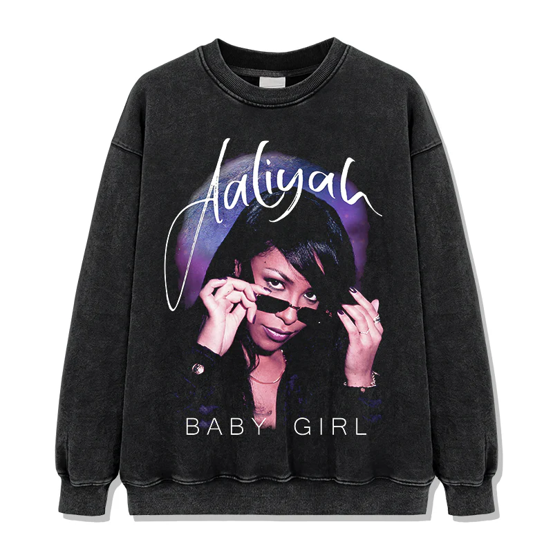 Baby Girl By Aaliyah Sweatshirt - Image 2