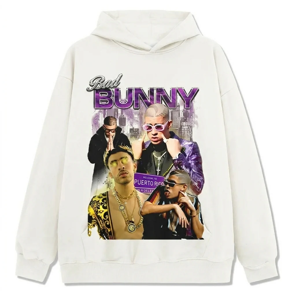 BAD BUNNY HOODIE 2024 - Image 4