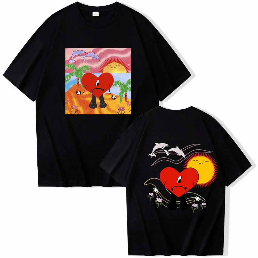Bad Bunny UN VERANO SIN TI Music Album Black T shirt - Image 4