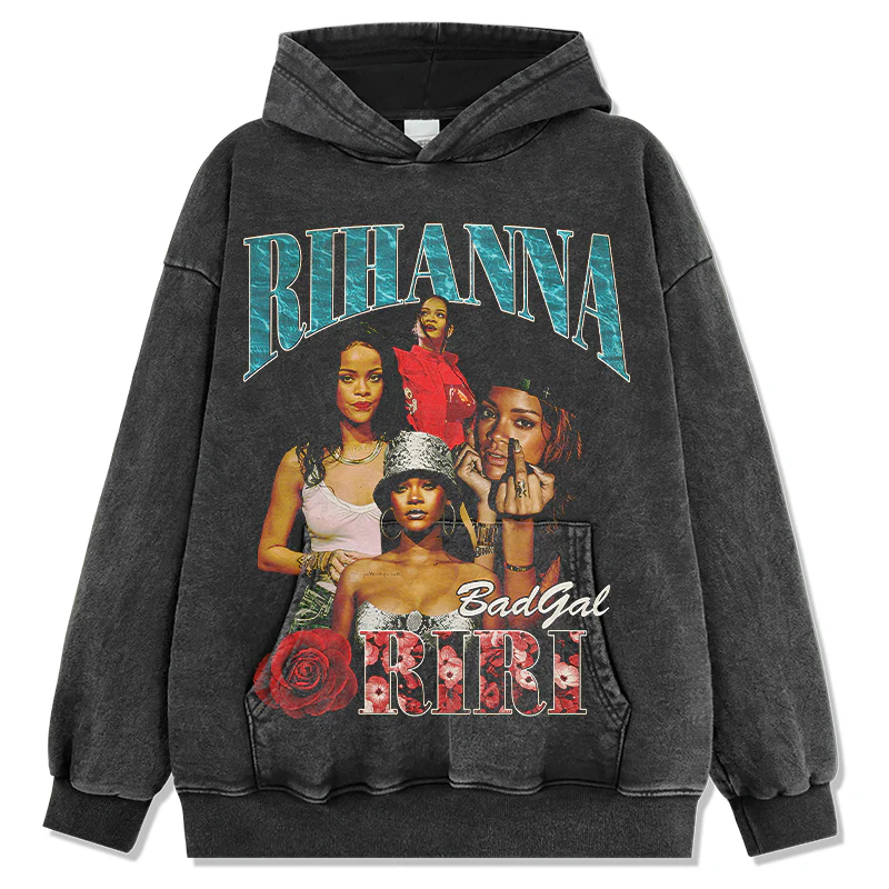 Bad Girl Riri By Rihanna  Hoodie - Image 2