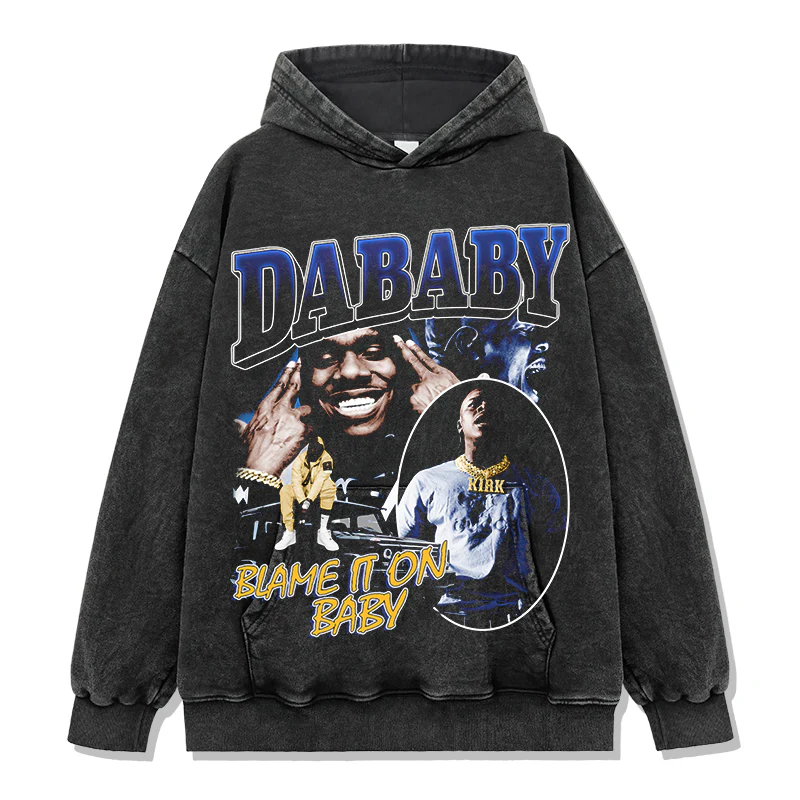 Blame It On Baby By DaBaby Hoodie - Image 2