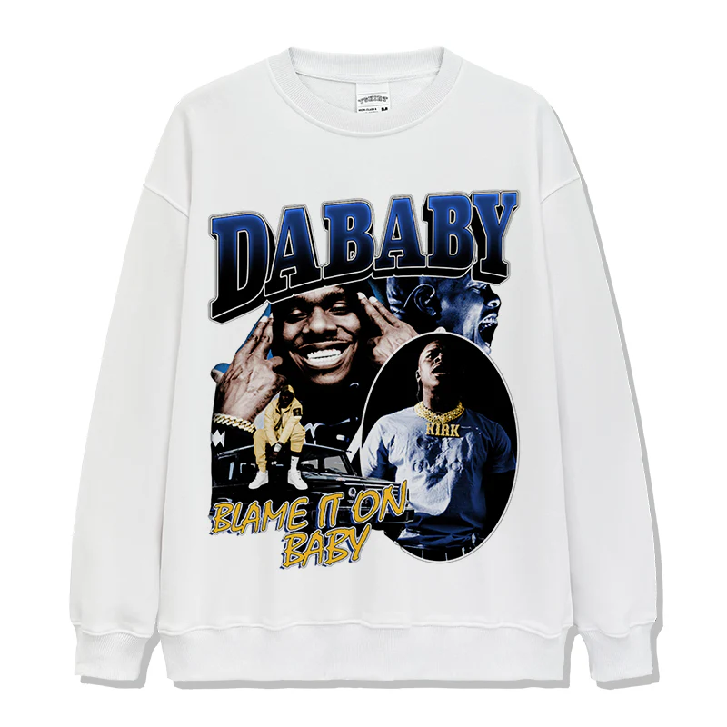 Blame It On Baby By DaBaby Sweatshirt - Image 3