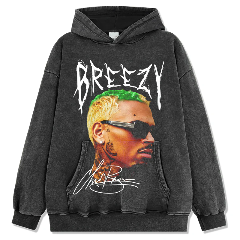 Breezy Chris Brown Signature Hoodie - Image 2