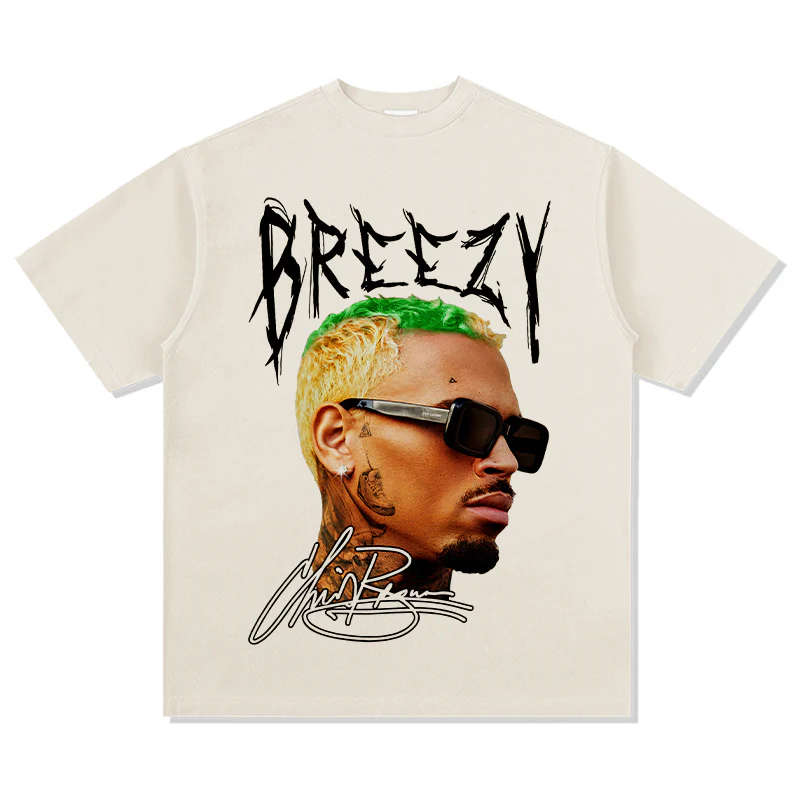 Breezy Chris Brown Signature TEE - Image 5