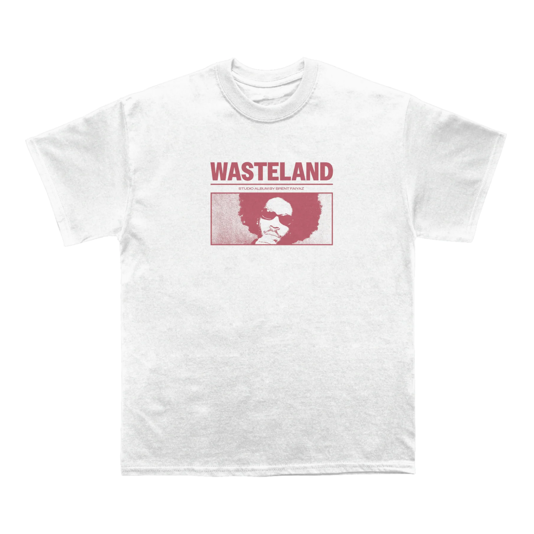 Brent Faiyaz "Wasteland" Back Design TEE - Image 2