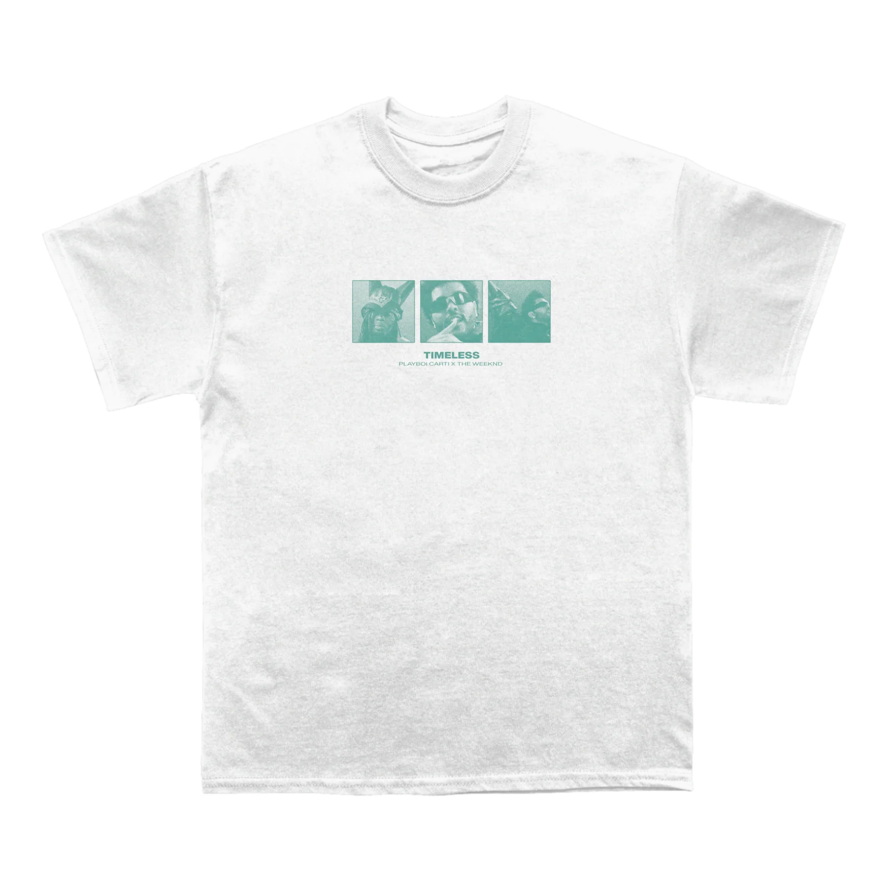 Carti & The Weeknd "Timeless Trio" Back Design TEE - Image 2
