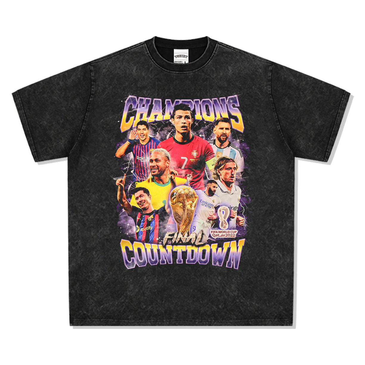 Champions Final Countdown Fifa World Cup Qatar 2022 TEE - Image 3