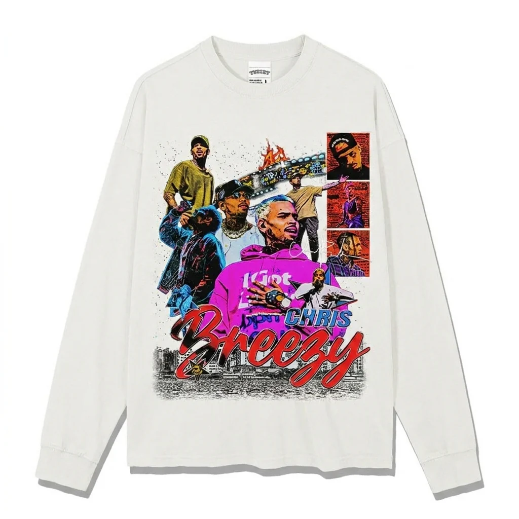 Chris Brown Breezy Sweatshirt 2024 - Image 10