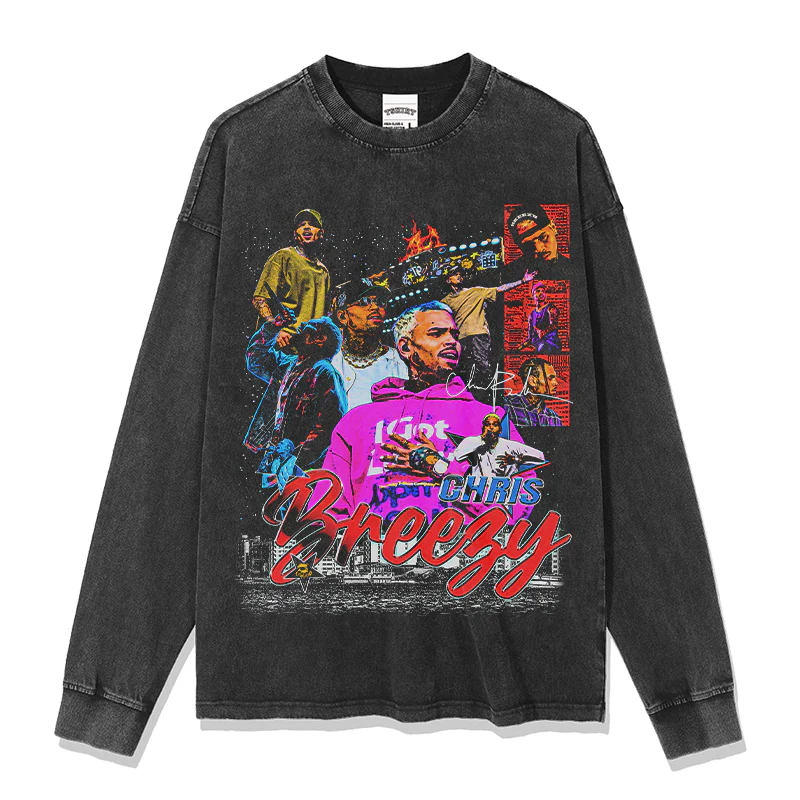 Chris Brown Breezy Sweatshirt 2024 - Image 8